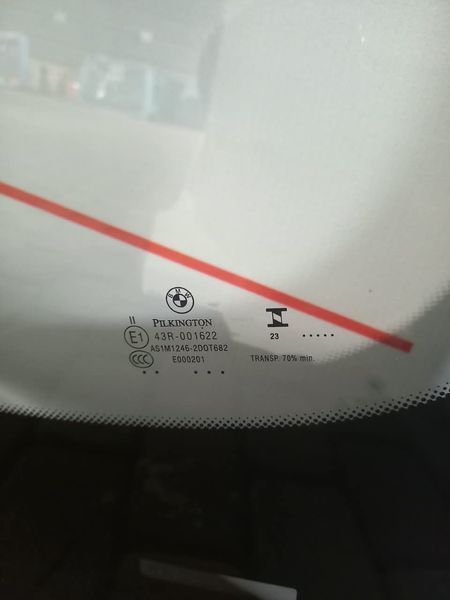Лобове скло для BMW 3 Series F30/F31/F34 та 4 Series F32/F33/F36 (Оригінал) T11 фото